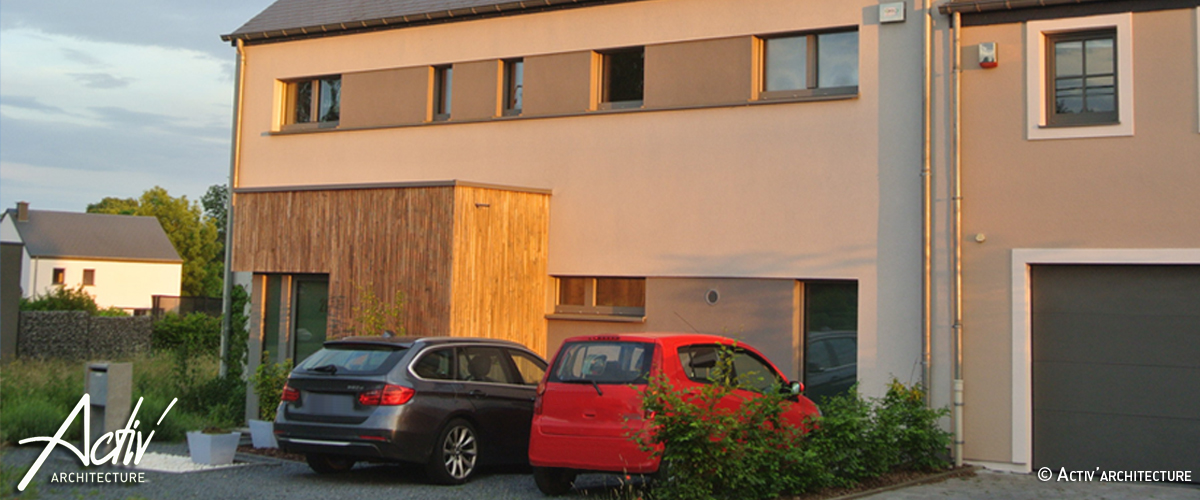 Activ’Architecture, architectes, construction durable, maison écologique, consommation énergétique, modularité, accessibilité, adaptabilité, flexibilité, impact du bâtiment sur l’environnement, énergies renouvelables, concours BatEx « Bâtiment Exemplaire », durabilité des ouvrages, matériaux d’isolation performants