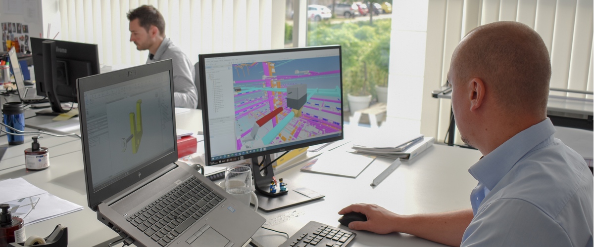 CLE, BIM (Building Information Modelling), outil collaboratif, améliore la communication entre acteurs du projet et avec les clients, construction durable, plans d’installation de chantier en 3D, maquettes BIM, modèle numérique
