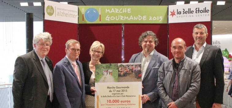 10.000 euros pour Alzheimer Luxembourg