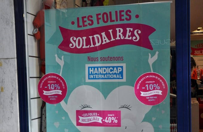 La Compagnie des Petits soutient Handicap International