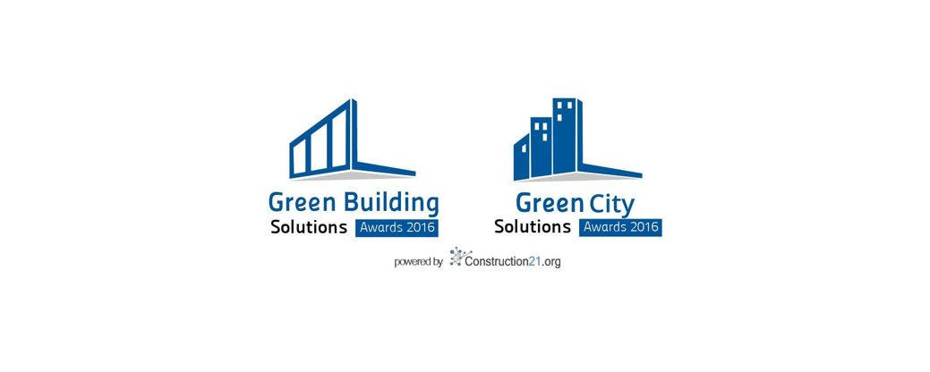 Green Building & City Solutions Awards : c’est parti pour l’édition 2016 !