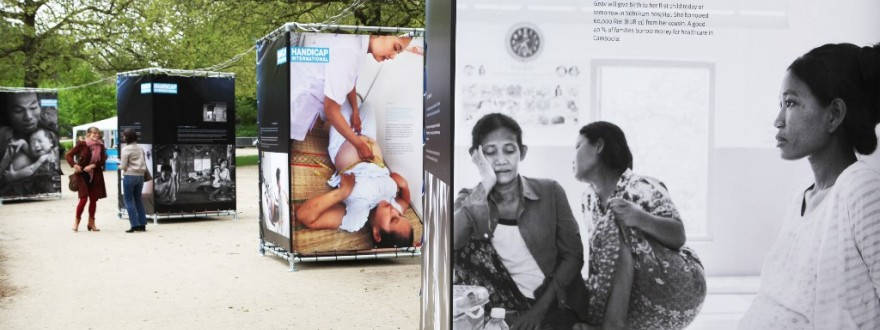 La santé de la maman et de l’enfant exposée place Clairefontaine