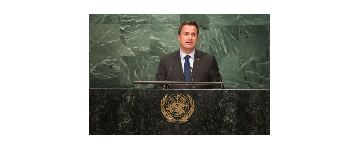 Xavier Bettel a participé à l'Assemblée générale de l'ONU à New York