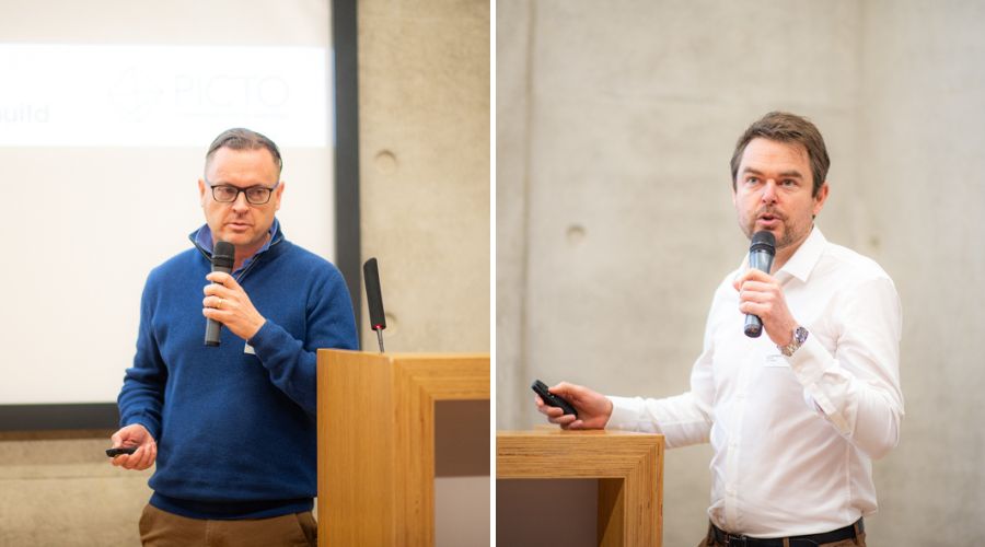 Boris Solecki (IFSB) et Renaud Deschampheleire (département Shells & Façades - SECO Expert)