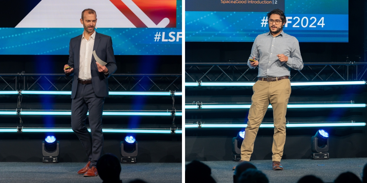 Baptiste Fosséprez (CEO - PEPITe) et Luis Figueroa (Biodiversity Lead & Remote Sensing Analyst - Space4Good)