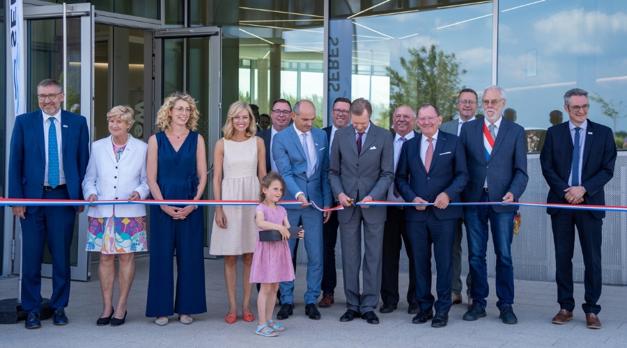 Inauguration par son Altesse Royale le Grand-Duc, ainsi que par les ministres Joëlle Welfring et Taina Bofferding