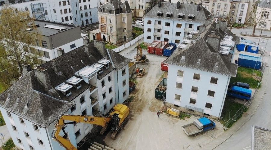 Création d'un nouveau quartier abordable à Diekirch (04.2023)