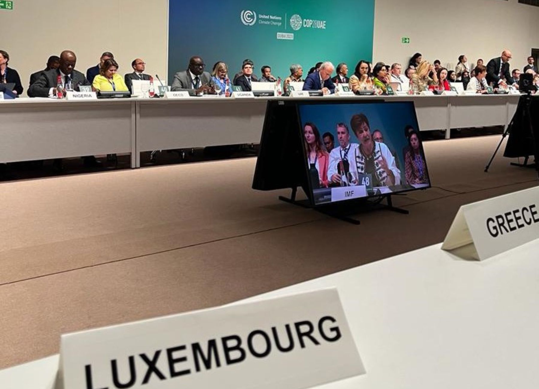 Délegation luxembourgeoise à la COP28