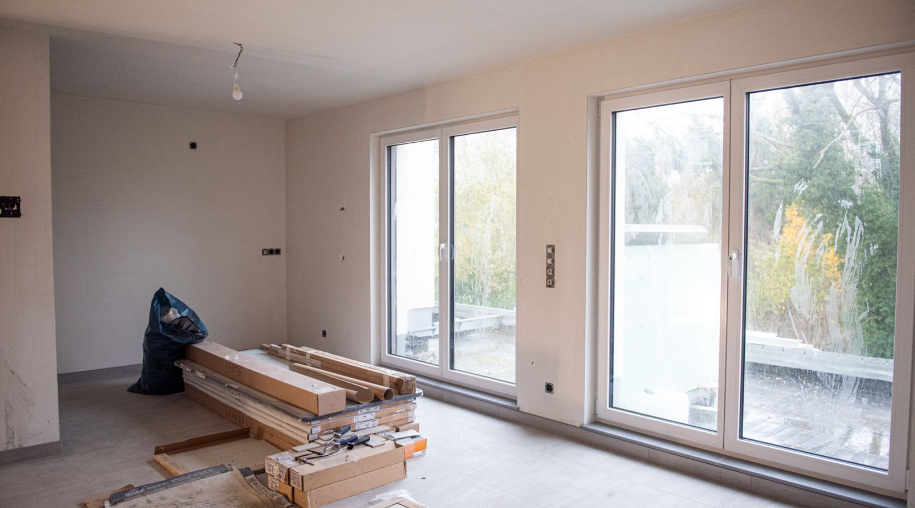 Appartement en construction à Steinfort, Luxembourg - Réalisation Thomas & Piron