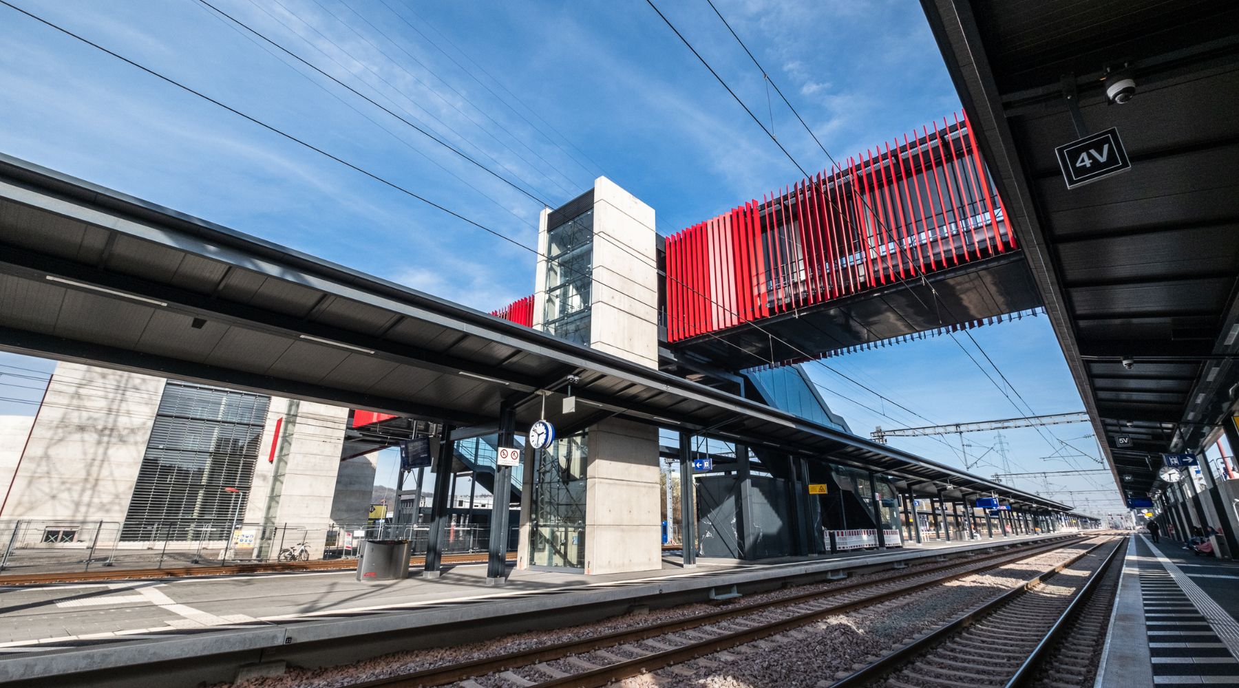 Après l'ouverture du P+R en 2023, les CFL entament la dernière ligne droite au niveau de la gare de Rodange