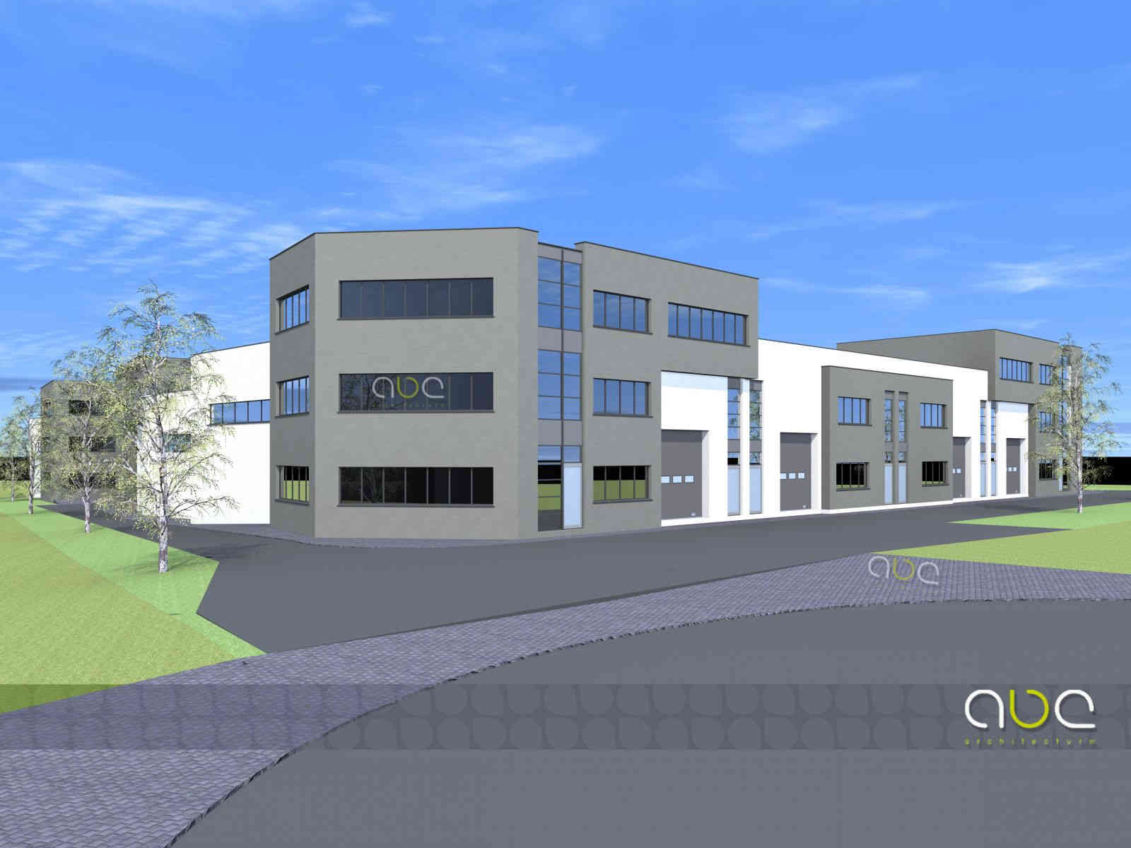 CAMPUS CONTERN, un complexe de bureaux et de halls, sur (...)