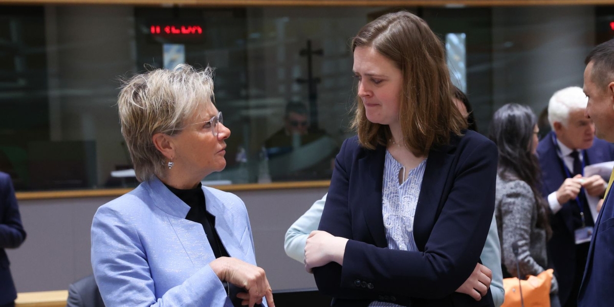 Martine Hansen, ministre de l'Agriculture, de l'Alimentation et de la Viticulture ; Anne-Catherine Dalcq, ministre de l'Agriculture et de la Ruralité, en charge de la Forêt, de la Nature, de la Chasse et de la Pêche