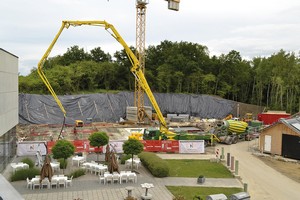 Chantier Neobuild, bâtiment passif à Bettembourg