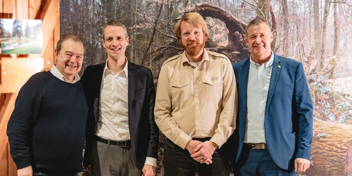 Andrés Lejona, Serge Wilmes, Mike Molling et Michel Gloden