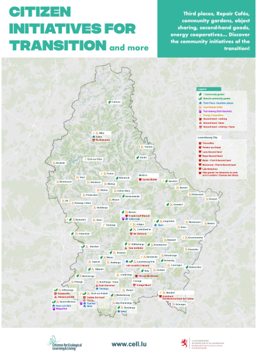 Carte initiatives citoyennes