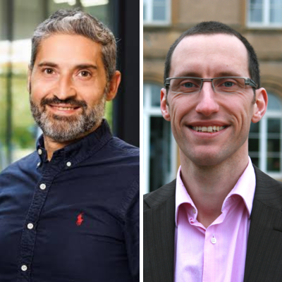 Francesco Viti et Geoffrey Caruso