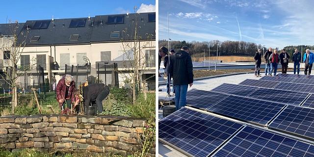 Initiatives de jardin communautaire et coopérative énergétique