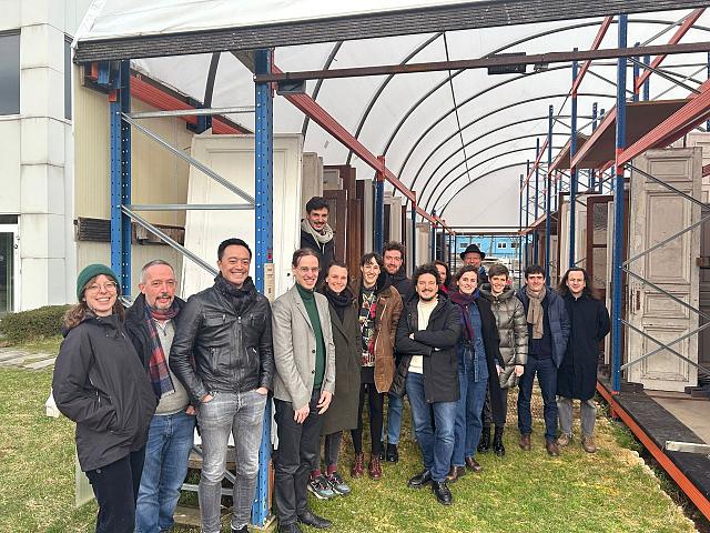 Les partenaires du projet PREUSE à Bruxelles lors du lancement officiel fin février. 