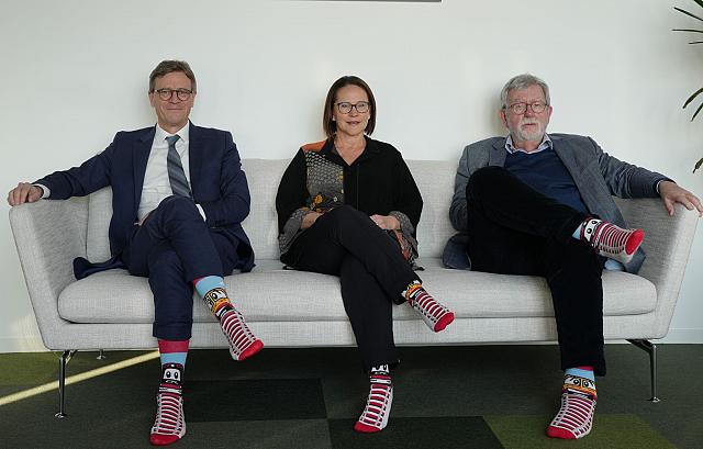 Marc Wengler, Yuriko Backes et Jeannot Waringo