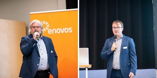 Yves Biwer et Alexandre Londot