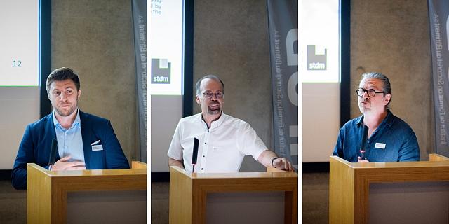 Matthieu Bracchetti, Gilles Christnach et Arnaud De Meyer