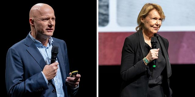 François Neu et Evelyne Barberot