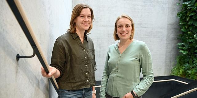 Lynn Lecorsais et Anna Gidt