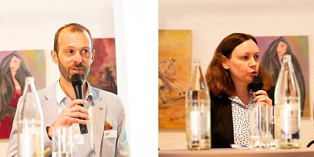 Baptiste Fosséprez (PEPITe) et Carole Henry (Terra Matters)