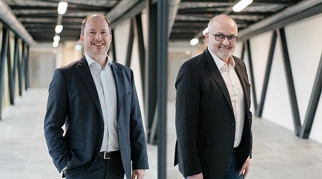 Patrick Muller, CEO et John Wirtz, Regional Sales Director