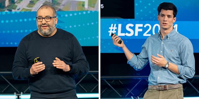Fouzi Benkhelifa (CEO - Nexqt) et Maxime Allard (Founder - Helical)
