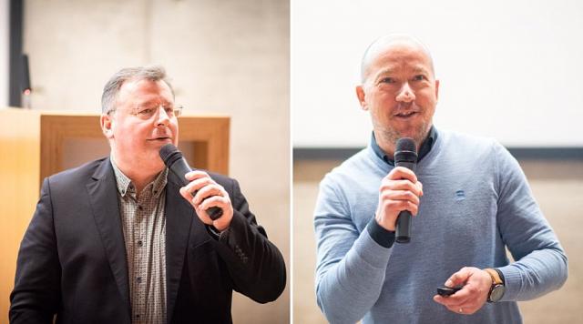 Bruno Renders et Dirk Kintzinger