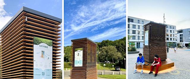 Sur la commune de Differdange, cinq dispositifs CityTree ont été installés.