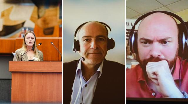 Dana Lang, Philippe Moseley et Julien Borderon