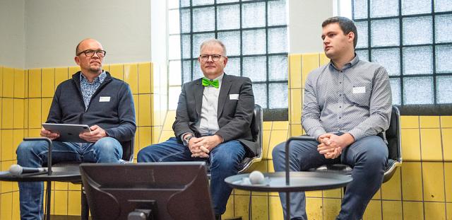 Dave Lefèvre, Uwe Gunthner et Laurent Son