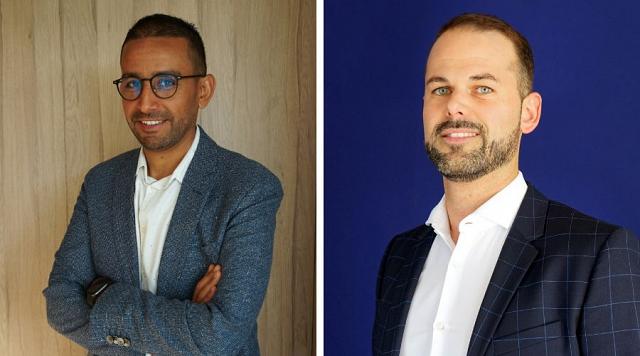 Lahcen Boudhair et Thomas Didier