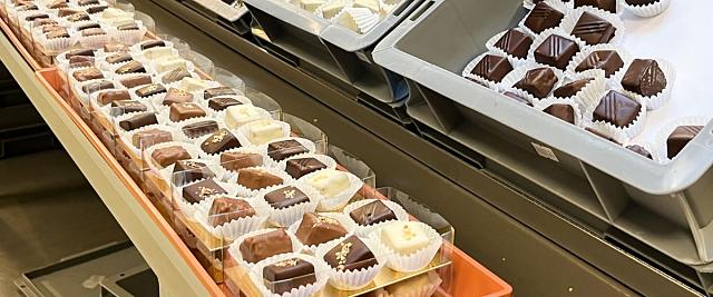 Les chocolats du coeur à Bissen - Le début du conditionnement
