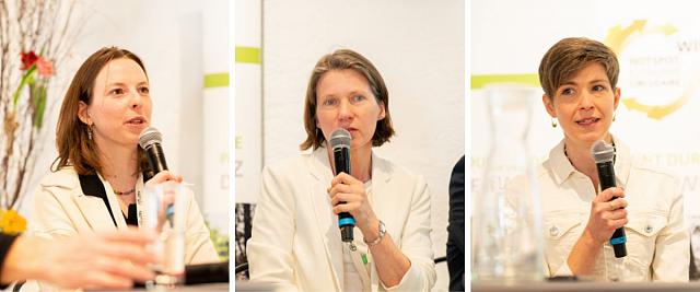 Fanny Thibault (Bellastock) ; Valérie Marx (CRTI-B) ; Patty Koppes (commune de Wiltz)