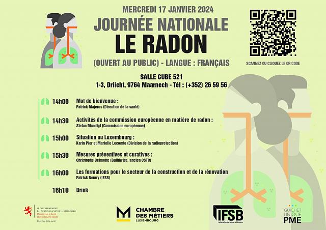 Journée nationale sur le radon - Le programme