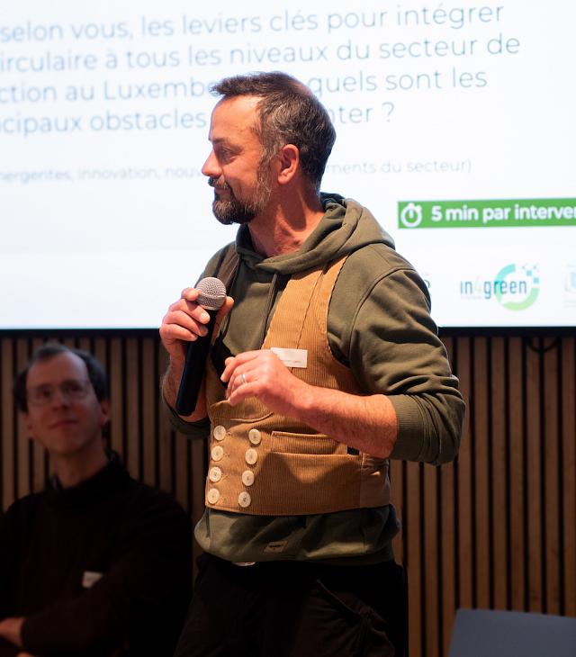 Marc Neu, gérant de Naturbaustoff et représentant du CNFPC.