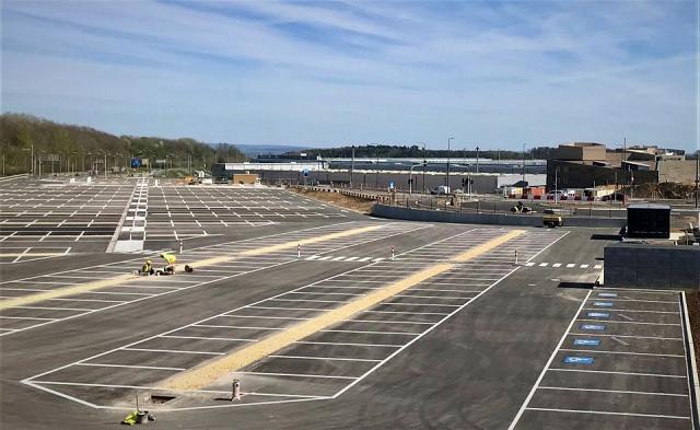 Depuis avril 2025, le P+R Senningerberg propose 481 places de stationnement
