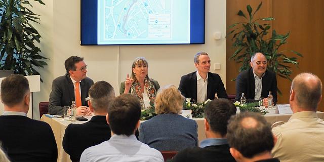 Maurice Bauer, Lydie Polfer, Serge Wilmes et Patrick Goldschmidt