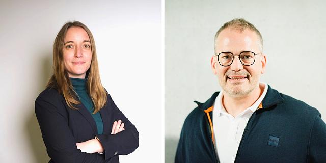 Manou Flammang et Gilles Hempel.