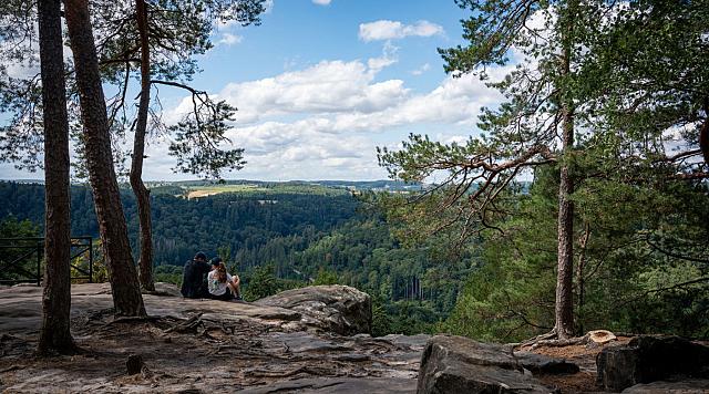 Randonnée touristique à Berdorf