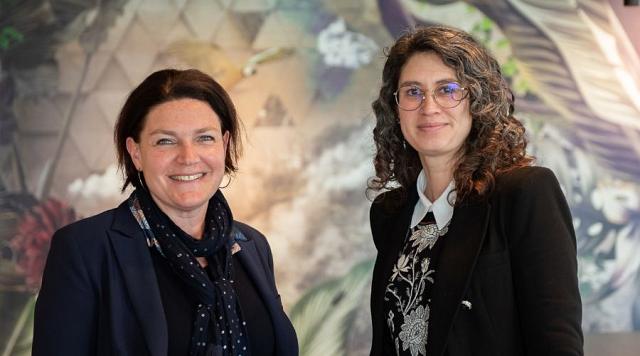Catherine Heinrichs et Bibiche Thuyns