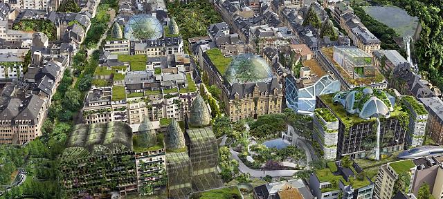 Le MNHNL a imaginé la ville du futur.