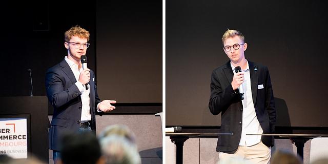Vincent Tavakelian et Guillaume Leblanc