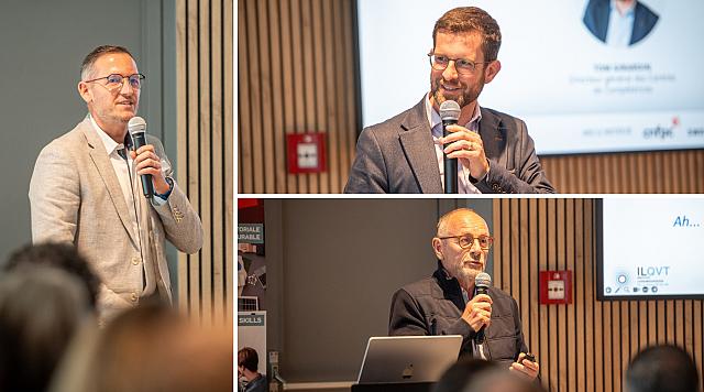 Jean-Michel Ludwig, Tom Girardin et Patrick Bozier