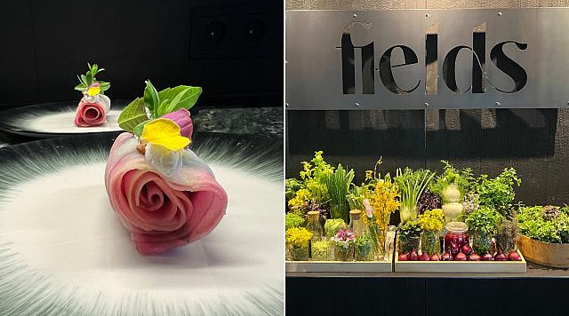 Le végétal est au centre de la cuisine du chef René Mathieu.