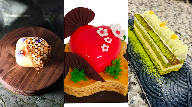 Fusion Miel and Sudachi – Voyage de Luxembourg à Osaka de Pauline Michelin, Cœur de Joie de Stéphane Muller et Doki Doki Matcha Mirabelle de Kiyohara Yurie