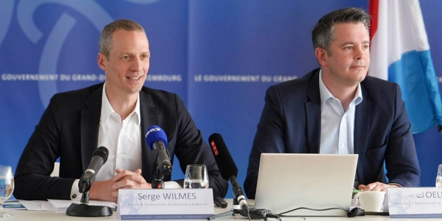 Serge Wilmes et Lex Delles